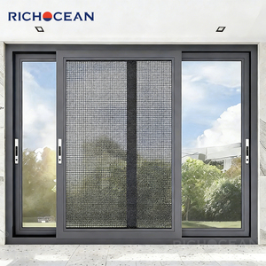 <span class=keywords><strong>Finestra</strong></span> Scorrevole in Alluminio RICHOCEAN con Vetro Doppio Basso Emissivo, Impermeabile per Esterni, con Zanzariera - Product Image 5