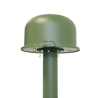 Antena Arah 5-Element 0.02-6GHz Uniform Circular Array 20MHz-6000MHz untuk Interferometer yang Dipasang di Kendaraan