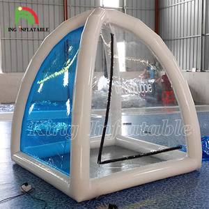 Petites tentes gonflables transparentes, imperméables à l'air, PVC, cour, observation des étoiles, <span class=keywords><strong>Camping</strong></span> en plein air, Mini tente gonflable transparente - Product Image 2