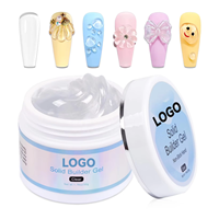 Gel UV durable pour ongles, marque privée, écologique, gel UV de construction non collant, tenue 3-4 semaines, temps de polymérisation LED 30s