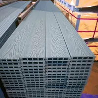 مصنع الجملة في الهواء الطلق النقش العميق الخشب البلاستيك WPC لوح مجمع الطابق الخارجي WPC أرضيات مركبة