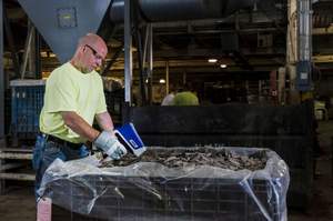 Tragbarer hand gehaltener XRF-Spektrometer-Analysator Elektronischer XRF-Metall <span class=keywords><strong>tester</strong></span> aus Stahl für Mineralien optik und Batterie für die Boden analyze - Product Image 5