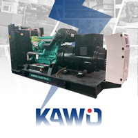 Solution d'alimentation d'urgence 650KW 50Hz refroidie par eau 3P4W Biogaz/Gaz de synthèse/Gaz de biomasse/Gaz naturel Démarrage à distance Stable Industriel 0.8