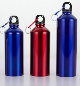 Botella de Agua Deportiva de Aluminio para Viajes al Aire Libre, de Grado Alimenticio, con Mosquetón - Product Image 2