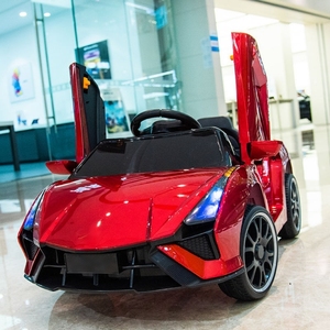 Auto Eléctrico de Juguete Unisex <span class=keywords><strong>para</strong></span> Niños de 3 a 12 Años, Batería Recargable, Música, Luces, Ruedas Pequeñas de Plástico <span class=keywords><strong>para</strong></span> Niños y Niñas - Product Image 1
