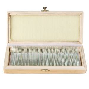 50 חתיכות מעורב מוכנה מיקרוסקופ ביולוגי שקופית לחיונית בוטניקה - Product Image 2