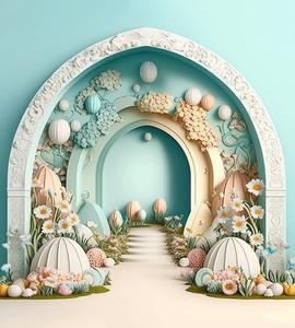 Cartoon Kinder Geburtstags feier Fotografie Hintergrund, <span class=keywords><strong>Baby</strong></span> party Dekoration Banner, 1. Geburtstag Hintergrund Stoff - Product Image 5