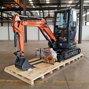 Miniexcavadora de 2.5 Toneladas con Motor Yanmar Euro 5, para Trabajos Municipales, Giro Cero, Bajo Costo de Mantenimiento, Excavadora Pequeña para el Hogar - Product Image 3