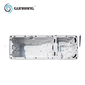 Sunrans 6m hors sol piscine sans fin natation extérieure <span class=keywords><strong>hydro</strong></span> <span class=keywords><strong>massage</strong></span> spa de natation à vendre - Product Image 4