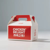 Emballage personnalisé pour frites, hot-dogs, poulet frit, hamburgers, sushis en matériaux recyclés imperméables, boîte à hamburger en papier kraft