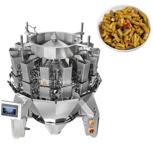 Automatic High Accuracy Weighing Equipment 14 Head Screw Multi Weigher Sticky Product Filling <b>Sealing</b> Ma - Product Image 1
