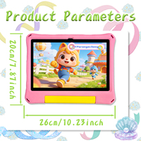 Nouvelle tablette éducative pour enfants YPORANGECHENG 10,1 pouces, processeur MTK Octa Core, 4 Go de RAM, 64 Go de stockage, Android 12, écran capacitif 1280*800, Wi-Fi, batterie 4000 mAh