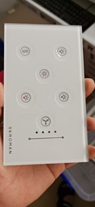 Custom Screen Printed UV Printing Toughened Glass with <strong>Socket</strong> Cutout for <strong>Smart</strong> Touch <strong>Switch</strong> Cover Panel - Product Image 4