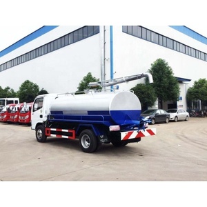 Camión de Succión de Aguas Residuales Chengli 4X2 LHD 5m3 con Bomba de Vacío, Venta Directa de Fábrica - Product Image 3