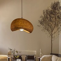 Lampe suspendue nordique pour salon, bar, décoration intérieure, style japonais wabi sabi, lustre suspendu, lampe suspendue pour loft, table à manger