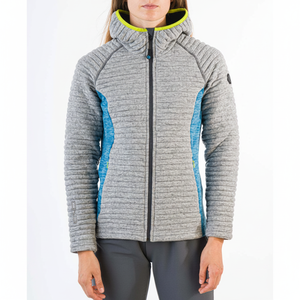 Felpa con cerniera di alta qualità da donna PRESOLANA felpa con Logo personalizzato foderato per abbigliamento lungo autunno/inverno con Design leggero - Product Image 2