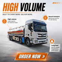 Camion-citerne Foton 8x6 de 20000-30000 litres en alliage d'aluminium avec options de direction à gauche et à droite – Ventes directes usine