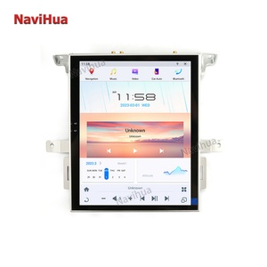 Radio de coche Android con pantalla vertical NaviHua, CPU de 8 núcleos, navegación GPS, reproductor de DVD para Tesla Ekran LandRange Rover Sport L494 - Product Image 2