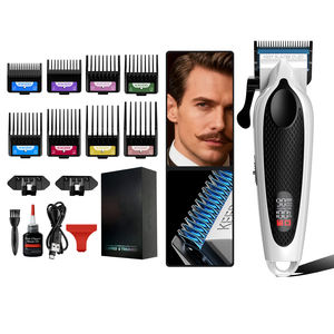 Ensemble de machine de barbier moteur à grande vitesse <span class=keywords><strong>tondeuse</strong></span> à <span class=keywords><strong>cheveux</strong></span> multifonction 9000 tr/min rasoir <span class=keywords><strong>chauve</strong></span> <span class=keywords><strong>tondeuse</strong></span> à <span class=keywords><strong>cheveux</strong></span> électrique pour hommes Salon - Product Image 4