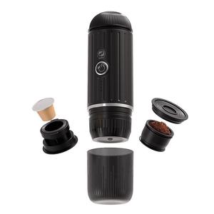 Machine à expresso portable Icafilas noire, rechargeable par USB, sans fil, chauffante, semi-automatique, pour les voyages et la maison - Product Image 4