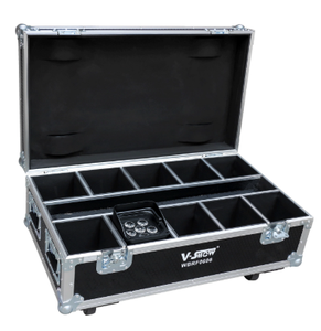 <span class=keywords><strong>VSHOW</strong></span> WBRF0606 Juego de 10 Luces LED Inalámbricas con Estuche, 6 Luces LED RGBWA+UV de 18w 6en1, Alimentadas por Batería, para Escenarios - Product Image 6