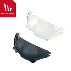 Visière de remplacement pour casque MTHelmets LEMANS 2 SV PC, transparente, fumée, teintée, protection de la tête, accessoires pour casque de moto, taille unique - Product Image 1