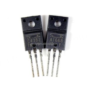 2SA1668 2SC4382 ทรานซิสเตอร์คู่สำหรับเครื่องขยายเสียง TO-220F  C4382 A1668 - Product Image 2