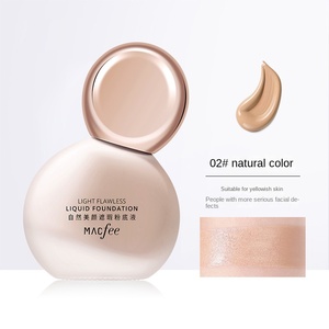 <span class=keywords><strong>Macfee</strong></span> Macaofei Small Bulb Liquid Foundation Corrector a prueba de agua Maquillaje sin sujetar - Product Image 5