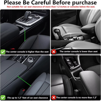 Organisateur de vide-espaces de siège de voiture anti-chute en cuir premium avec porte-gobelet et support de téléphone