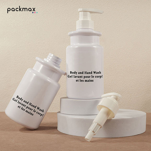 500ml 300ml PET <b>Pump</b> <b>Bottle</b> for Shampoo Body Lotion - Press Dispenser Cosmetic Packaging Container Wholesale - Product Image 2