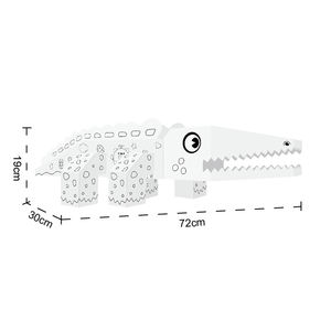 Imparare a colorare giocattoli animali fai da te Doodle Puzzle giocattolo <span class=keywords><strong>coccodrillo</strong></span> per bambini - Product Image 2