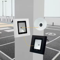 Escáner de Código QR y Código de Barras RFID DWECCRF 125kHz Wiegand ISO 14443A para Control de Acceso, Interfaz RS485 RS232, Material ABS, Negro, 3-5cm
