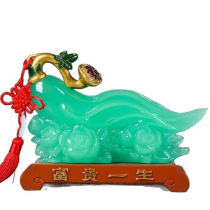 เครื่องประดับฮวงจุ้ยเรซิ่นรูปทรงไม่สม่ำเสมองานฝีมือศิลปะตกแต่งบ้านของขวัญตกแต่งสำหรับห้องนั่งเล่นตู้วางทีวีชั้นวางของ - Product Image 5