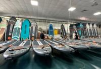 Planche de paddle gonflable 11'6''x34'' à soudures à chaud pour le surf et les activités aquatiques – Vente flash entrepôt UE