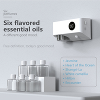 2023 nouveau ménage automatique huile essentielle diffuseur d'arôme déodorant diffuseur bureau mur veilleuse arôme parfum diffuseur