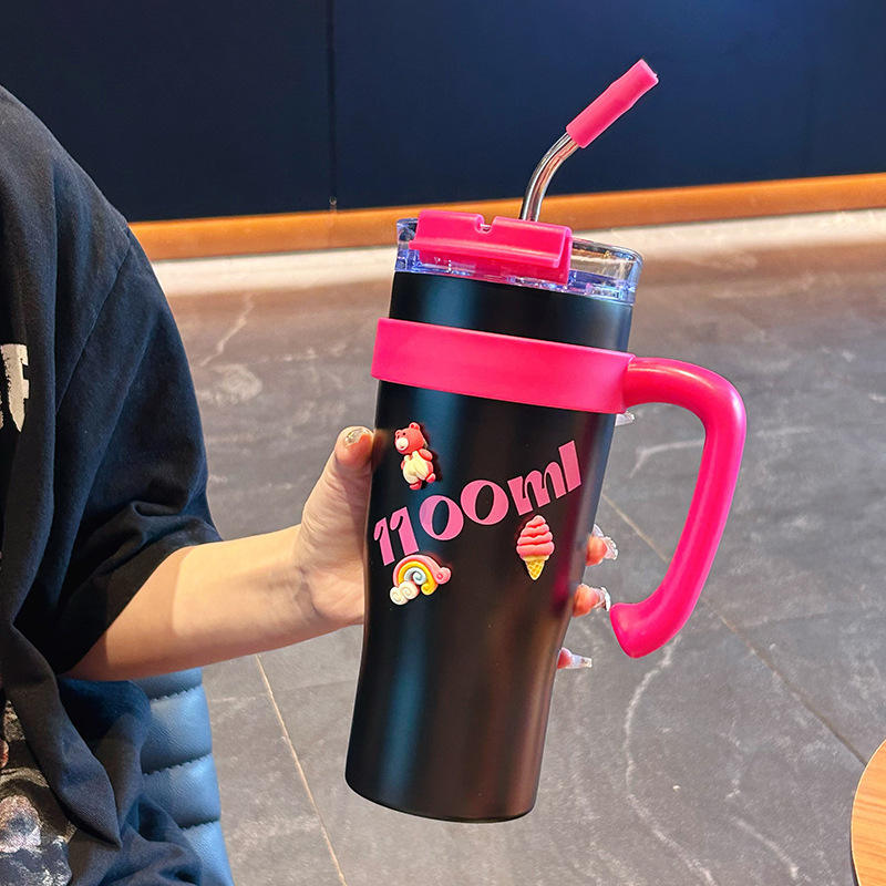 Jd overflow coffee cup-black powder 1.25l