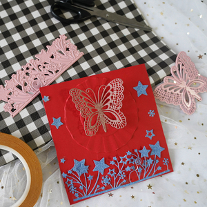 Trang Trí 3D Bướm Mẫu Cắt Kim Loại Chết Cho Thẻ Làm Giấy Thủ Công Scrapbooking - Product Image 5