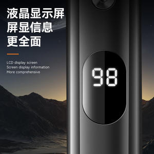 Tondeuse à cheveux électrique Kemei 9000 tr/min avec écran LED, rechargeable, pour homme, ensemble complet avec peignes et accessoires - Product Image 4