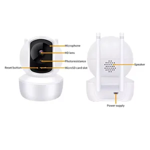 Wholesale <b>Eufy</b> Siron CCTV Tuya Indoor Outdoor Dome Tilt Smart Security <b>Camera</b> CMOS H.264 AI Human Tracking 2MP 1 Year Warranty - Product Image 2