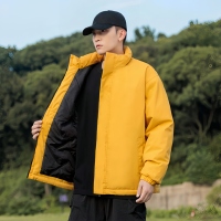 Veste d'hiver décontractée de haute qualité, grande taille, durable, avec fermeture éclair pour une chaleur confortable, adaptée aux trajets quotidiens et à un usage quotidien