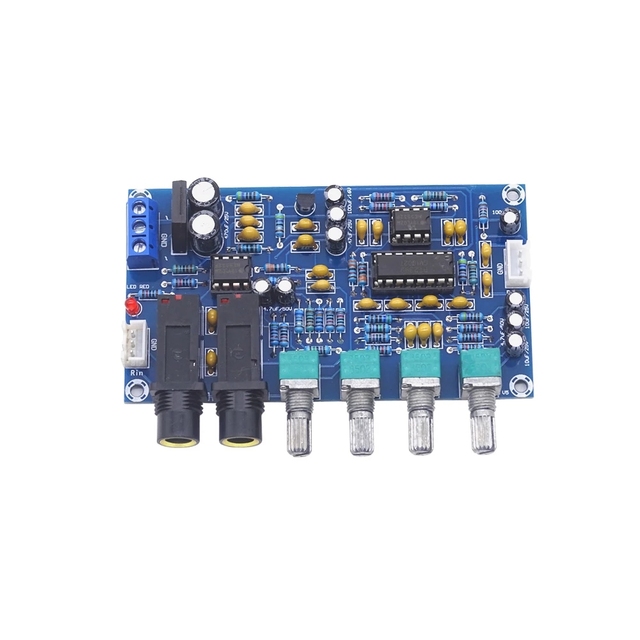 XH-M173 Microphone Amplifier Board Karaoke Reverberation Dual Double Power AC 6V 20V AC 12V Transformer