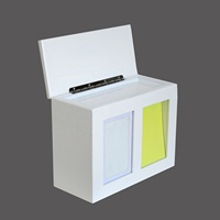 Urnes de crémation en bois cercueils et cercueils fournitures funéraires cadre photo urnes petit coffre à mémoire blanc
