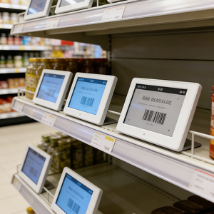 Étiquettes de rayon électroniques E-ink personnalisables, étiquettes de prix intelligentes, réutilisables, colorées, étiquettes de rayon numériques <span class=keywords><strong>ESL</strong></span> - Product Image 6
