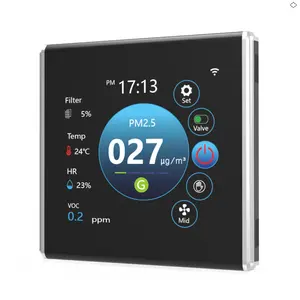 MIA Smart Wifi Function Temperature Humidity Sensor Controller Ventilation Speed Controller Heat Recovery Ventilation Controller