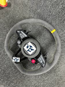 Volante in Pelle Alcantara Completo S-Line con Pulsante di Avviamento per Audi R8 TTRS C6 C7 S7 S4 A4 B8 RS3 SQ5 S5 B9 A6 C8 A3 2018 - Product Image 4