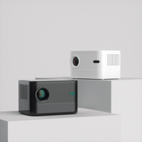 Vente flash - Projecteur intelligent Trasnjee A40 - Projecteur automatique - Mini home cinéma - Projecteur LCD intelligent - Portable - 1080P - Projecteur Android