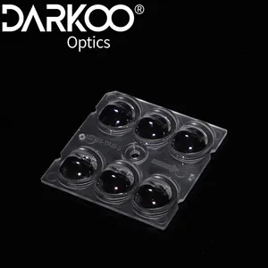 Darkoo عدسة بصرية المصنعين سعر المصنع 1W 3W 160*80 درجة 6H1 عالية الطاقة Led عدسات طبية مع PMMA أو PC