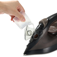 Fer à vapeur électrique RAF 1600W avec semelle en céramique, appareil de pressage de vêtements avec fonction vapeur verticale et thermostat réglable