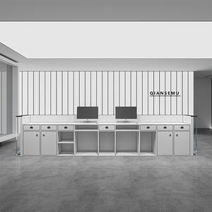 Mostrador <span class=keywords><strong>de</strong></span> Recepción Comercial Moderno <span class=keywords><strong>de</strong></span> Alta Gama Yicheng, Diseño <span class=keywords><strong>de</strong></span> Lujo, Mostrador <span class=keywords><strong>de</strong></span> Recepción para Salón <span class=keywords><strong>de</strong></span> Belleza, Boutique, Cajero para Hotel - Product Image 5