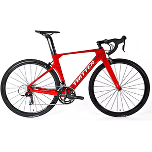 Bicicleta de Carretera Rígida de Fibra de Carbono de Alto Módulo 700C, 22 Velocidades, Horquilla, Llanta, Disco, Ligera, Aerodinámica, para Carreras Urbanas, Cuadro de Fibra de Carbono Ligero - Product Image 4